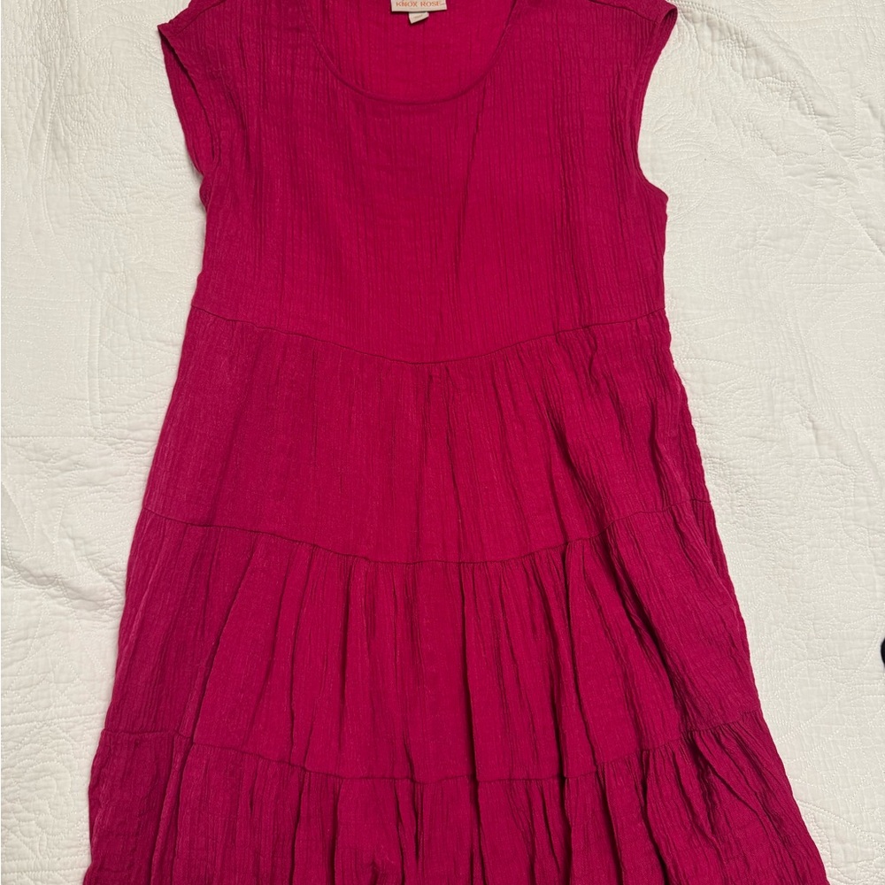 Knox Rose Vibrant Pink Dress